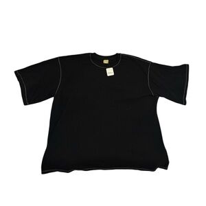 FP Movement by Free People Black Short Sleeve Tee